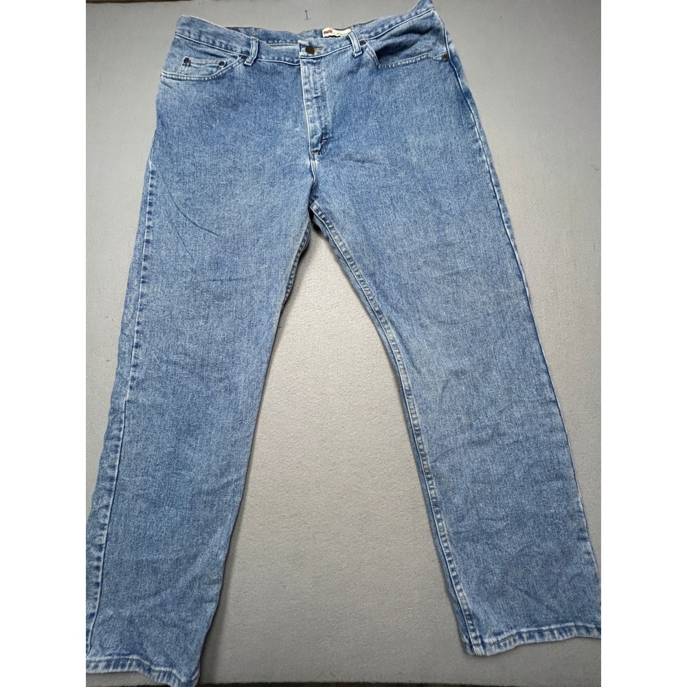 Wrangler Regular Fit 100% Cotton Jeans Blue 40x30 Mens
